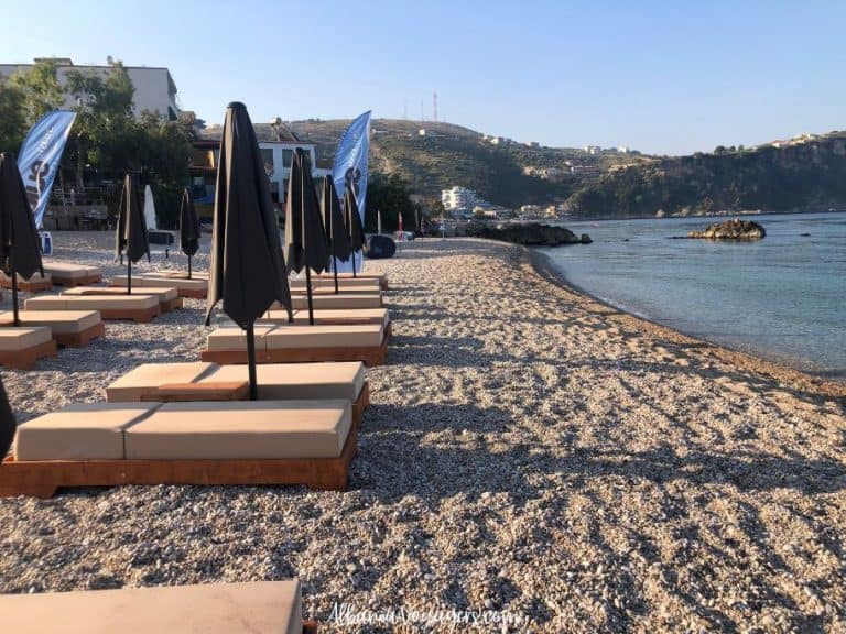 Prinos Beach in Himare