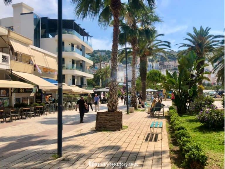 promenade in Saranda